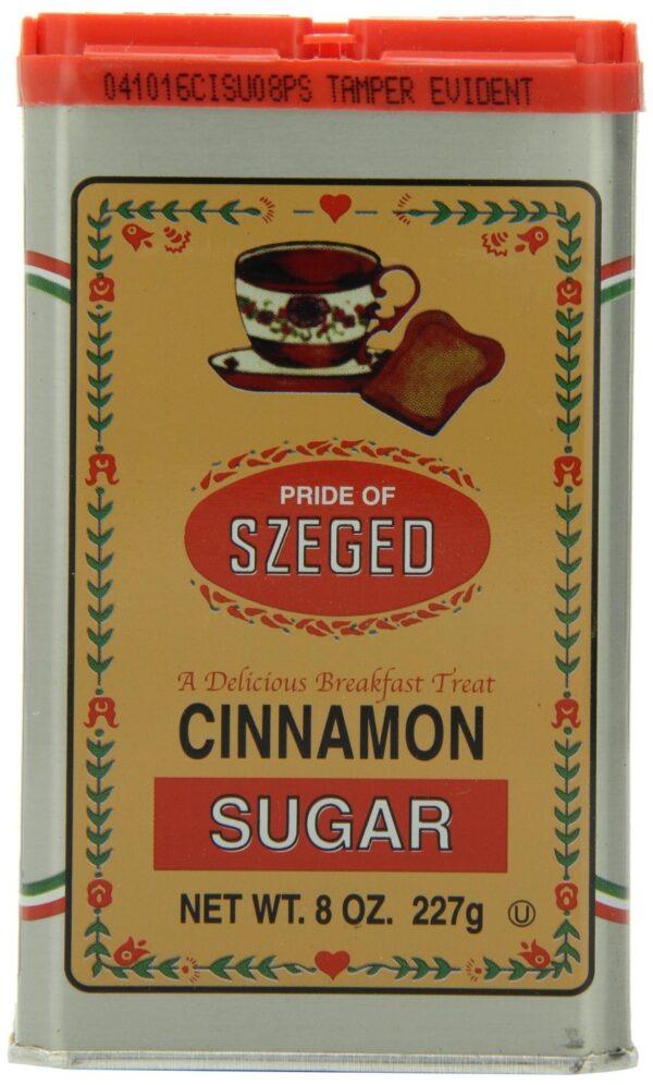 Szeged Cinnamon/Sugar, 8-Ounce Tins (227g)