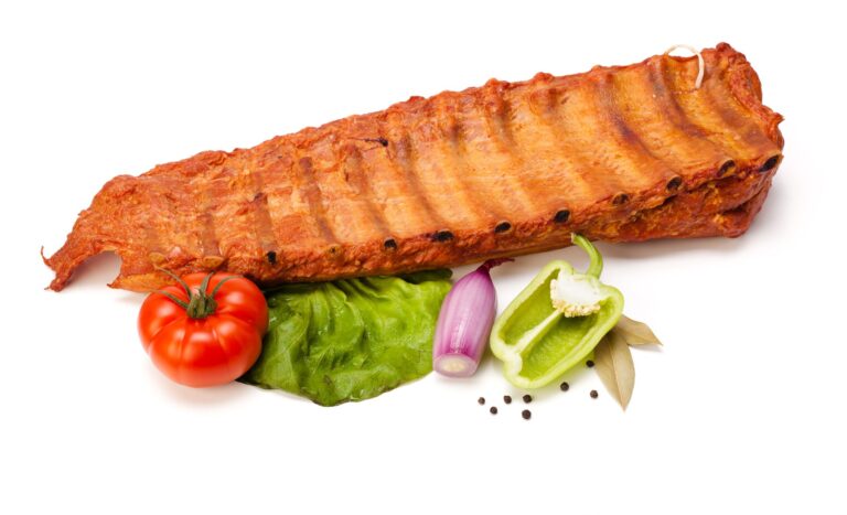 Pork Ribs Smoked Approx. 1lb - Old Europe Foods