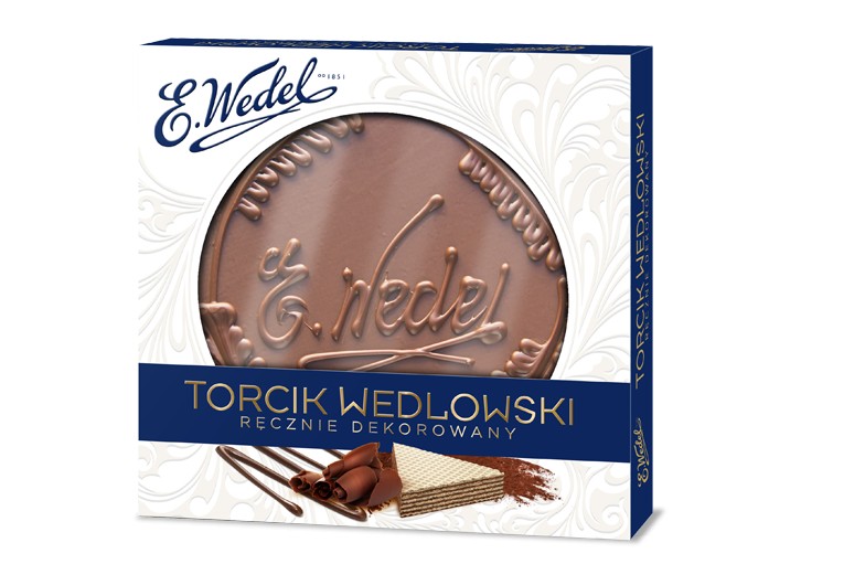 Torcik Wedlowski- Hand Ddecorated, Wedel Torte 8.8 oz