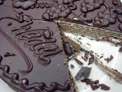 Torcik Wedlowski- Hand Ddecorated, Wedel Torte 8.8 oz