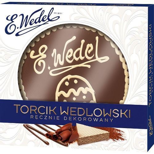 Torcik Wedlowski- Hand Ddecorated, Wedel Torte 8.8 oz