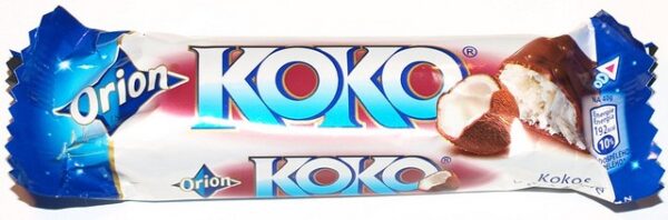 Koko - Milk chocolate bar with coconut filling 40g