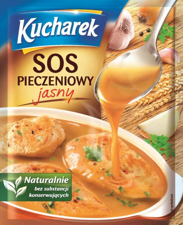 Kucharek Sauce for Roast Bright / Sos Pieczeniowy Jasny 24g.