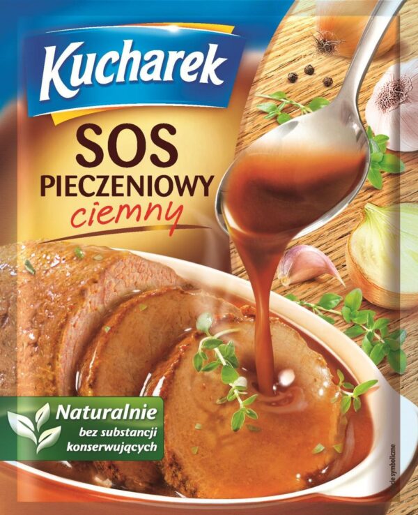 Kucharek Sauce for Roast Dark / Sos Pieczeniowy Ciemny 24g.