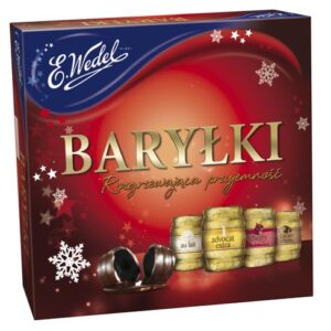 E.Wedel Happy Barreles with Alcohol / Bryłki w Deserowej Czekoladzie 200g.