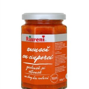 RAURENI Romanian Zacusca Cu Cuperci 300g.