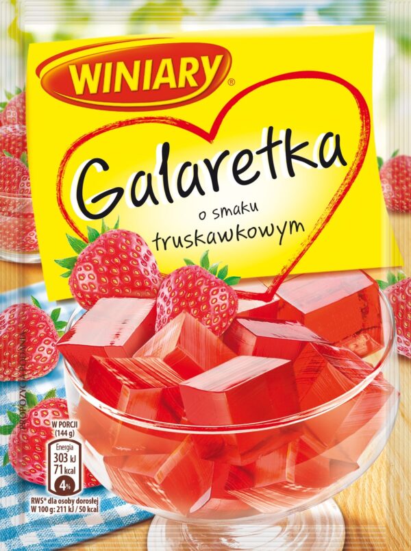 winiary strawberry jelly flavor75g(B)