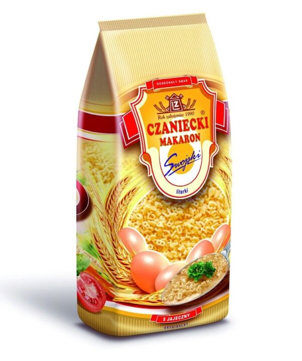 Czarniecki Pasta Letters / Makaron Literki 250g/8.8oz (W)