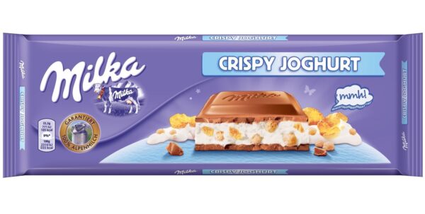 Milka Milk Chocolate Crispy Joghurt 300g/10.58oz (W)