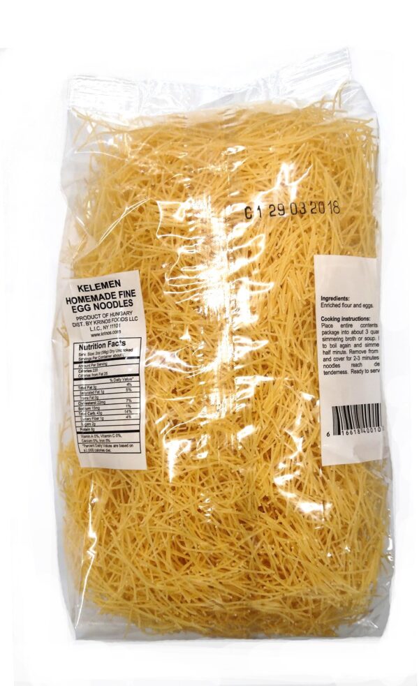 Kelemen Authentic Hungarian Homemade fine egg noodles 285g