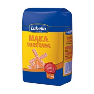 Lubella Fluffy Wheat Flour / Maka Pszenna Tortowa 1kg. / 2.20lb.