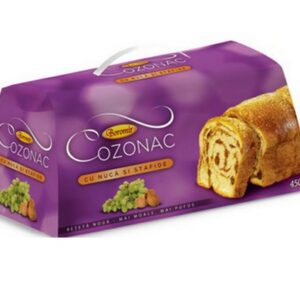 COZONAC w/ WALNUTS and RAISINS (Marble Sponge Cake) 450g