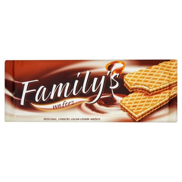 Jutrzenka Family's Wafers with Nut Flavoured Cream 180g/6.34oz