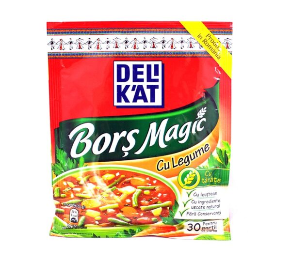 Bors magic cu legume 70 g Delikat