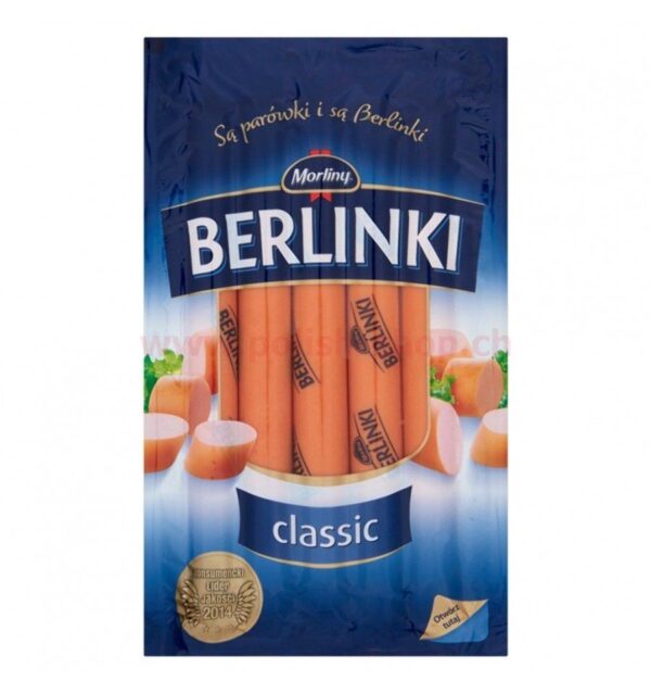 Morliny Berlinki Classic Hot Dogs 8.8 0z (250g)