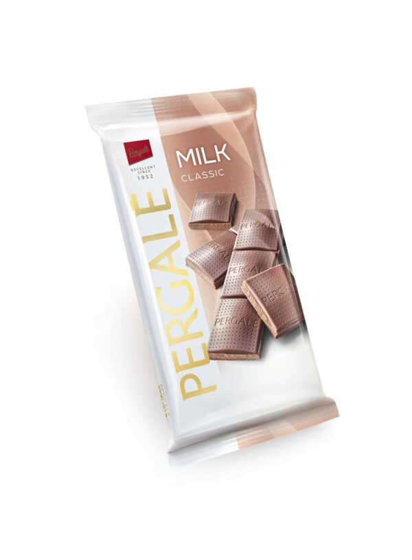 CLASSIC MILK CHOCOLATE “PERGALĖ” 100g