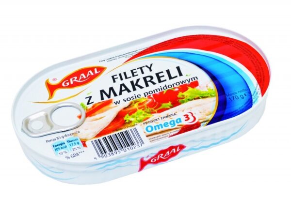 Graal Mackerel Fillets 170g