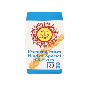 Vitaflora Hladka Special Extra Fine Wheat Flour 2lb, a premium-quality Czech flour with an ultra-fine texture for delicate baking and cooking.