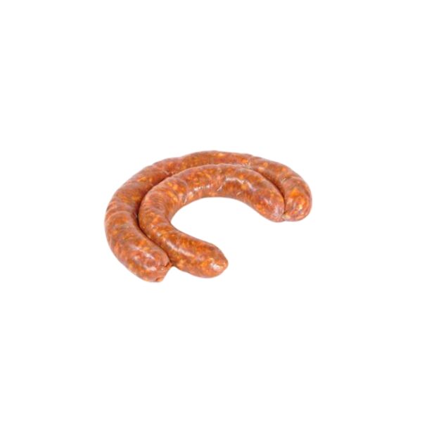 Hungarian Sütnivaló Kolbász Mild Fresh Sausage 1lb, a handcrafted traditional sausage, perfect for grilling, frying, or baking, shown fresh and ready to cook.