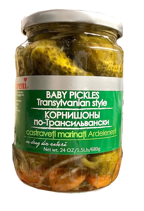 Baby Pickles Transylvanian Style 680g/24oz Raureni