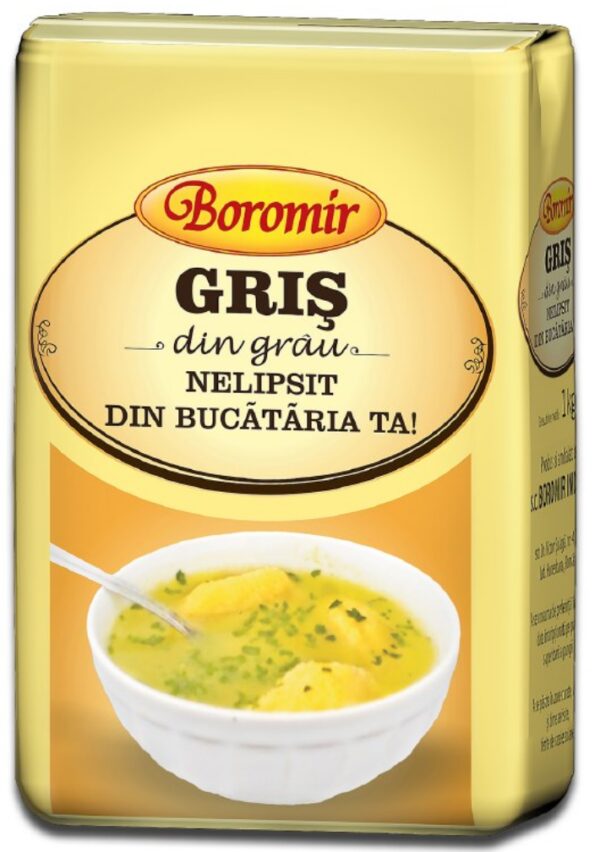 Semolina Gris Flour Boromir 1kg