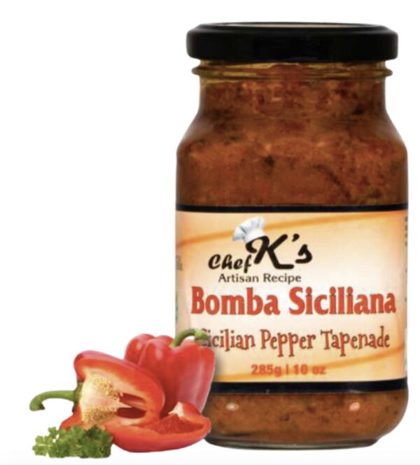 Sicilian Pepper Tapenade "Bomba Siciliana" 285g Chef K