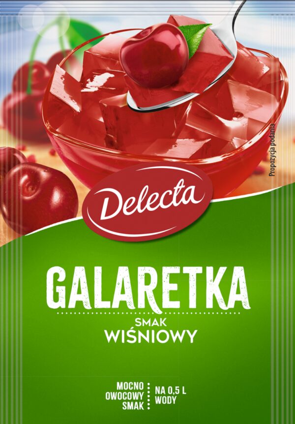 Delecta Cherry Jelly Powder 70g