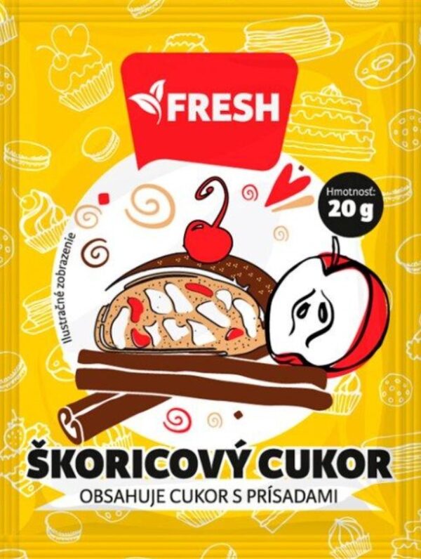 FRESH - CINNAMON SUGAR - SKORICOVY CUKOR - 20g/0.70oz