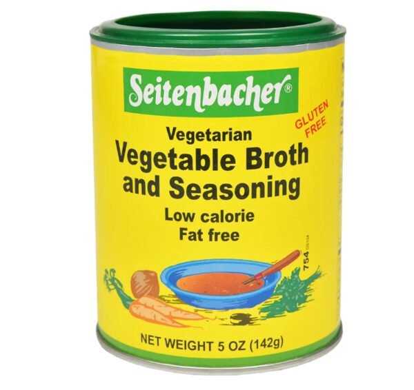 Vegetarian Vegetable Broth and Seasoning Seitenbacher 5 oz