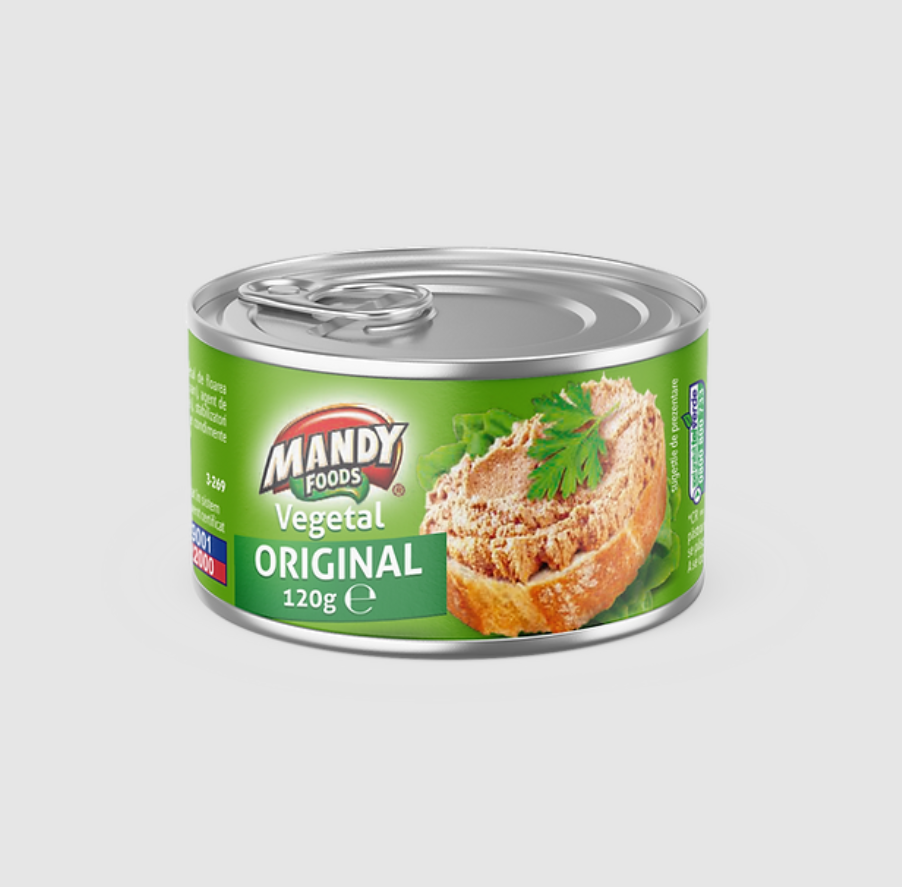 Vegetable Spread Original, Mandy Foods 120g