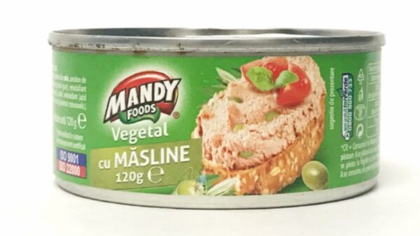 Vegetable Spread with Red Pepper , Mandy Foods 120g