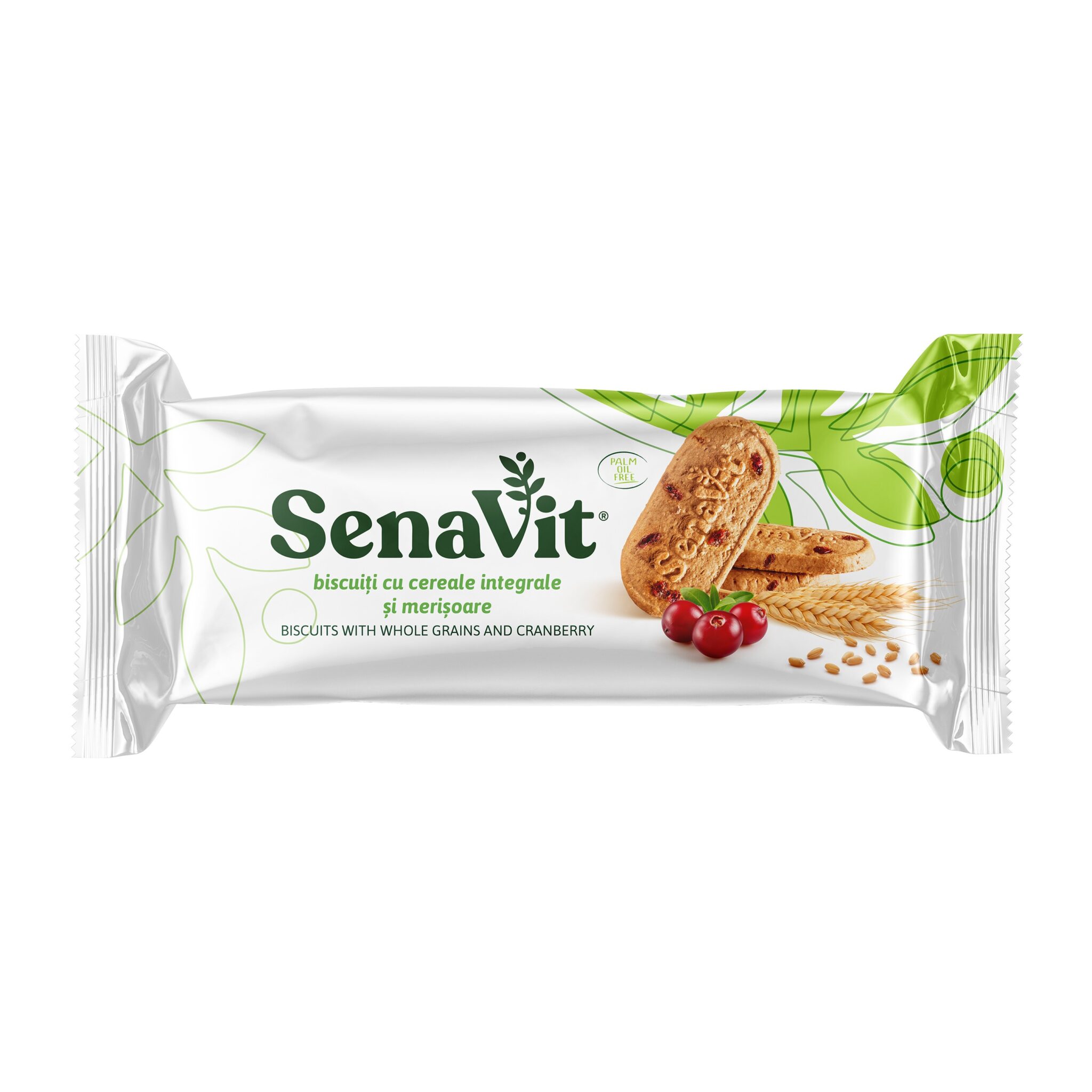 Senavit Whole Grain Biscuits with Cranberry Old Europe Foods