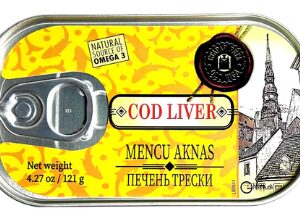 Cod Liver in Oil 120g/4.2oz
