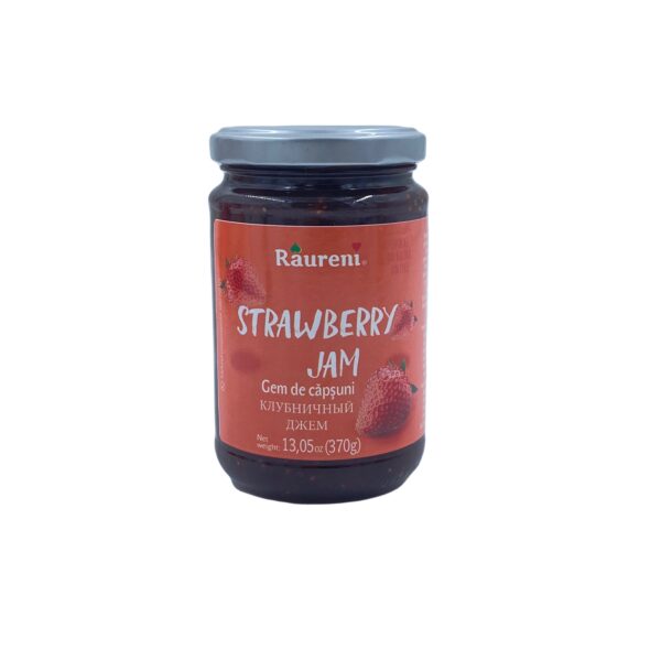 Strawberry Jam, Raureni, 370g/13.05oz