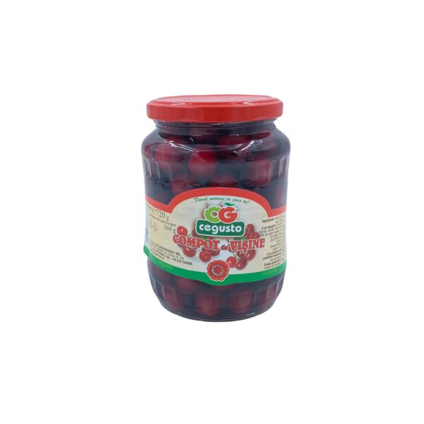 Raureni Sour Cherry Compote / Compot de Visine 720g/25oz