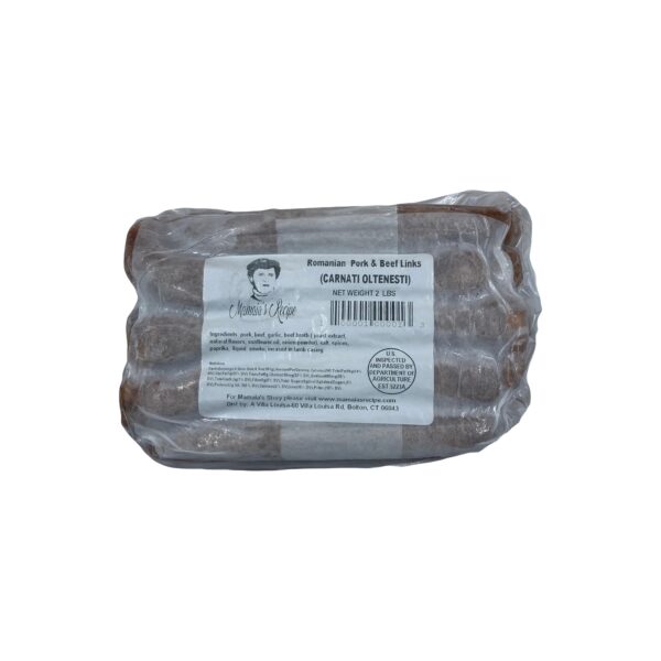 Romanian pork & Beef Links, Carnati Oltenesti (2 Lbs)