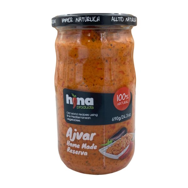 Ajvar Mild, Homemade Vegetable Spread, HANA 690g (24.3oz)