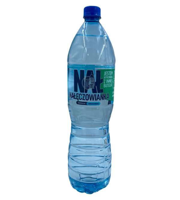 NALECZOWIANKA, NATURAL MINERAL WATER NON CARBONATED, NALECZOWIANKA WODA MINERALNA NIEGAZOWANA, 1.5L