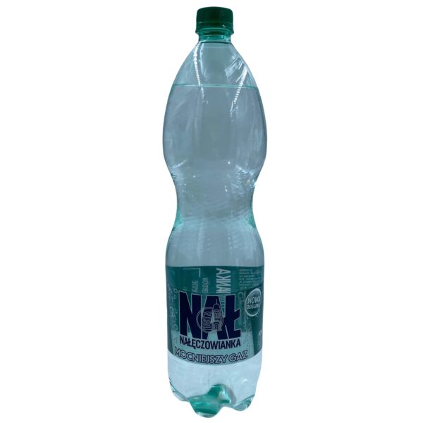 NALECZOWIANKA CARBONATED MINERAL WATER, WODA MINERALNA MOCNY GAZ, 1.5L(50.7)