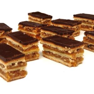 ZSERBO, Walnut and Apricot Layered Cake with Chocolate, Two Sisters, 1 box approx. 1lb