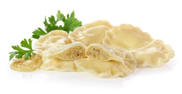 HANDMADE MEAT PIEROGI, HEART OF EUROPE, 12 PCS, APPROX. 1.5LB