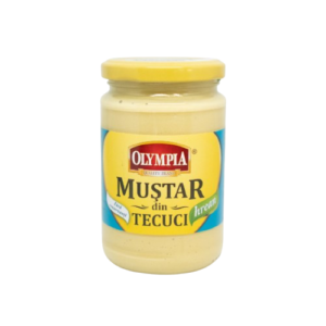 Olympia Romanian Mustard with Horseradish, 300g