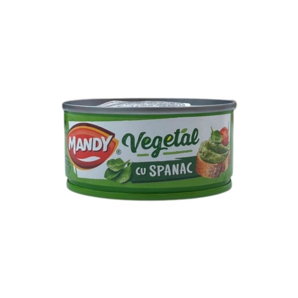 Vegetable Spread w/ Spinach Mandy Foods 120g