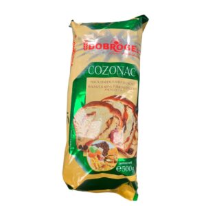 Cozonac with Turkish Delight, Walnut and Raisins, Dobrogea 500g