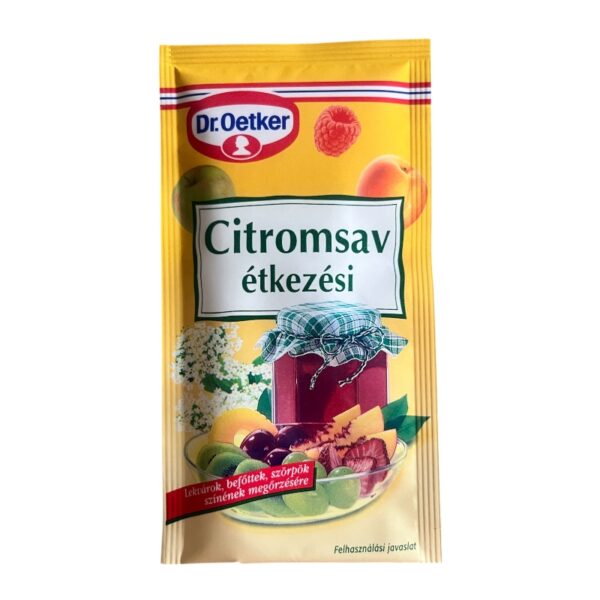 Dr Oetker Citric Acid Powder, 30g