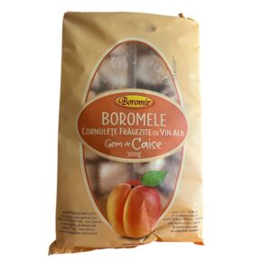 Boromele Shortbread Biscuits with White Wine and Apricot Jam, Boromir, 300g