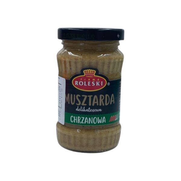 Roleski Horseradish Mustard – Medium Spice – 175g
