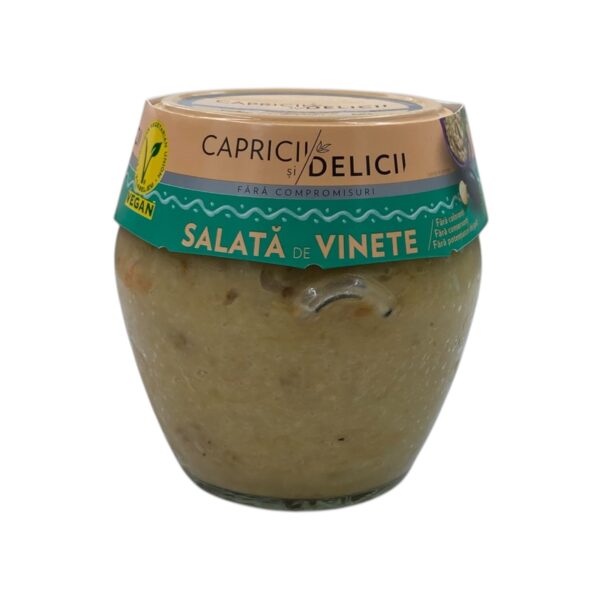 Capricii și Delicii Salată de Vinete, Eggplant Salad – 525g