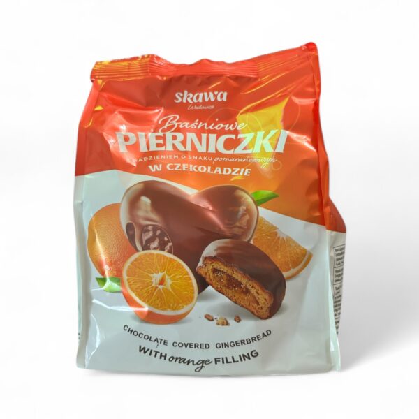 Chocolate  Covered Gingerbread with Orange Filling, Skawa