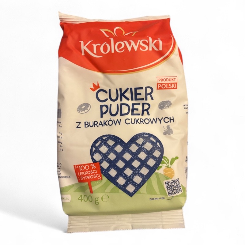 Powdered Sugar, Cukier Puder z Buraków Cukrowych 400g